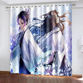 2025 NEW Anime Demon Slayer Curtains Blackout Window Drapes